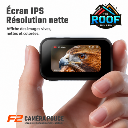 Caméra Vidéo HD Compacte de Poche – The Roof Tech & Fun
