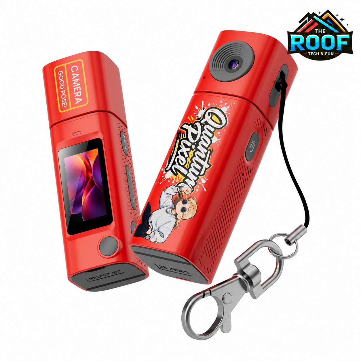 Mini Caméra Rouge à Lèvres – Portable & Discrète