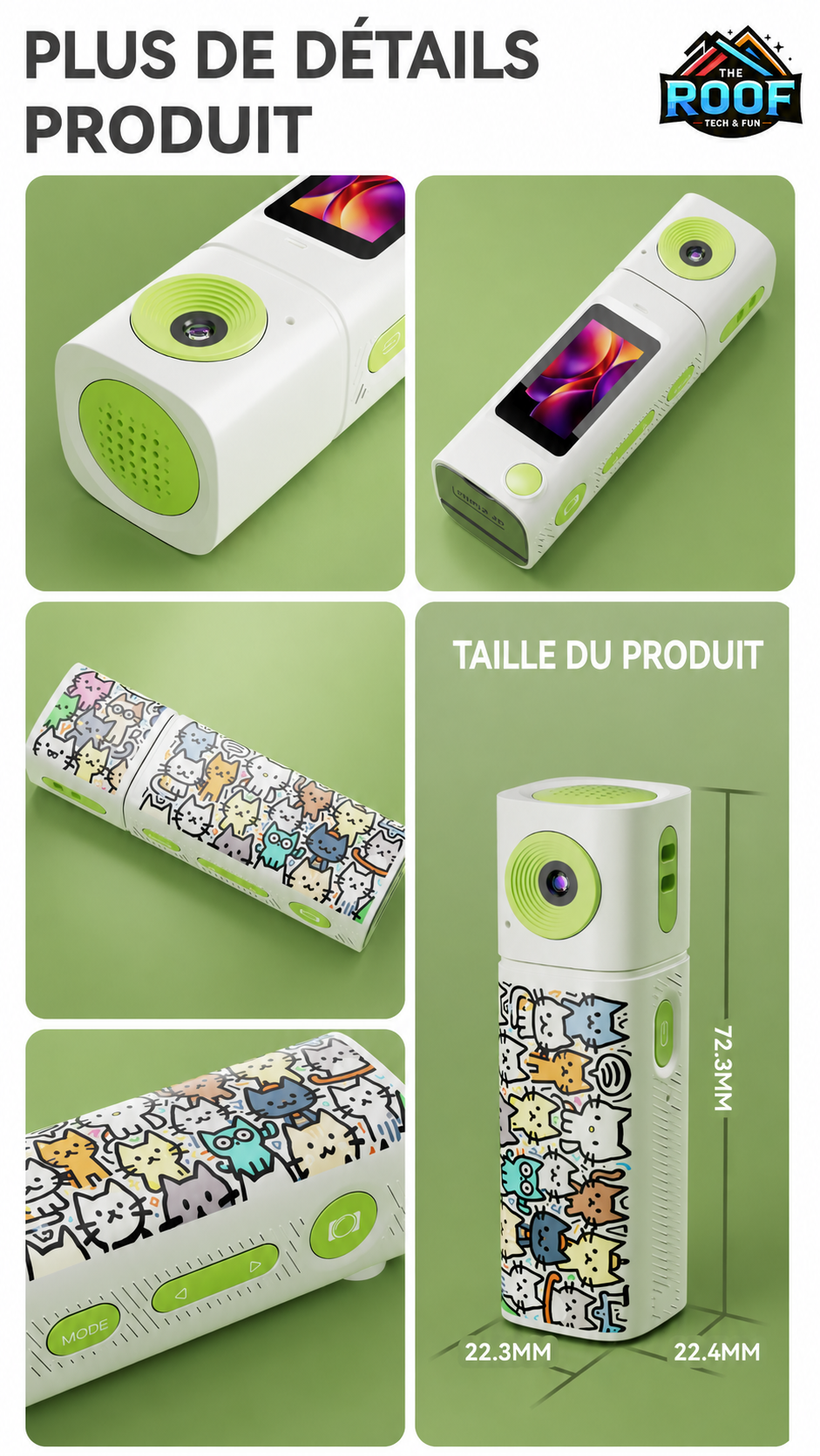 Mini Caméra Rouge à Lèvres – Portable & Discrète