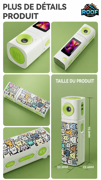 Mini Caméra Rouge à Lèvres – Portable & Discrète