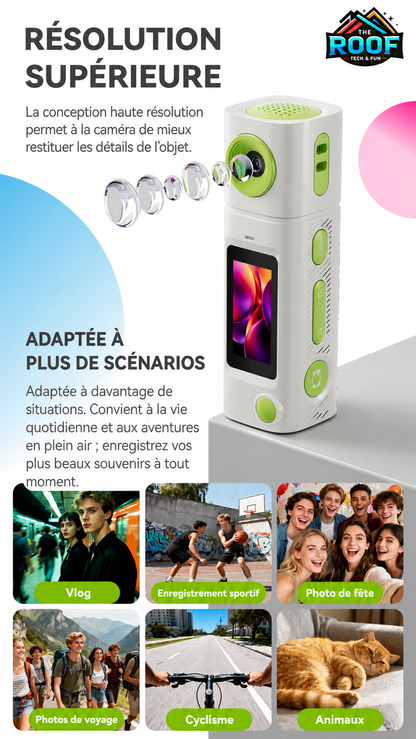 Mini Caméra Rouge à Lèvres – Portable & Discrète