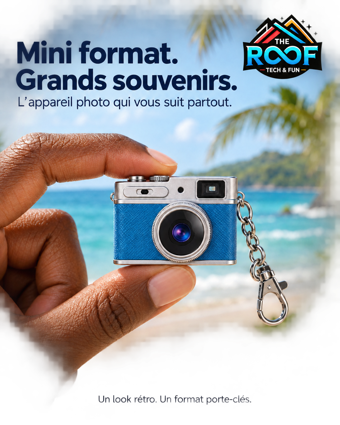 Caméra Porte-Clés Miniature – Appareil Photo de Poche