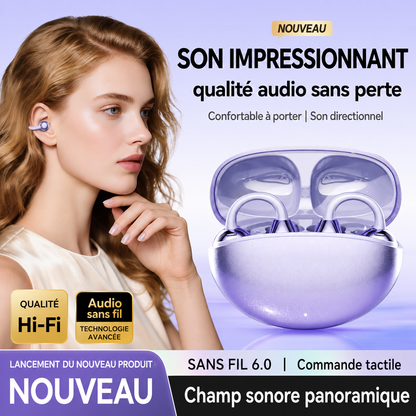 Écouteurs intelligents avec traduction automatique (Or Rose)