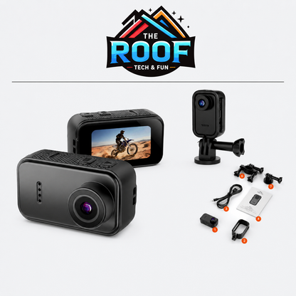Caméra Vidéo HD Compacte de Poche – The Roof Tech & Fun